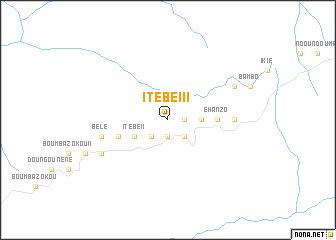 map of Itébé III