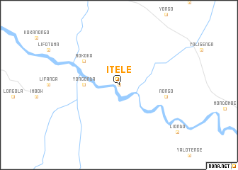 map of Itele