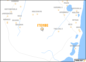 map of I. Tembe