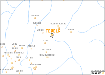 map of Itepela