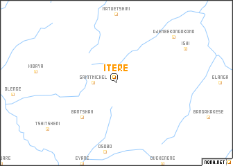 map of Itere