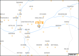 map of Itété