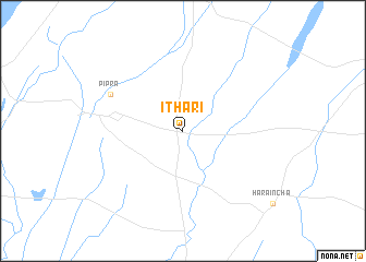 map of Ithari