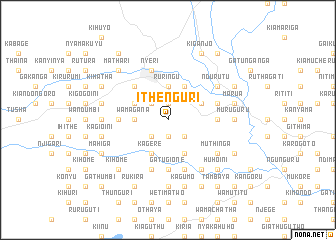 map of Ithenguri