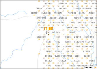 map of Itier