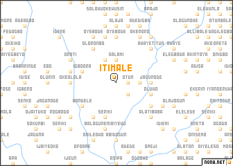 map of Itimale