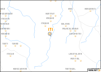 map of Iti