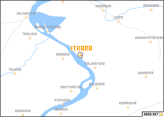map of Itkara