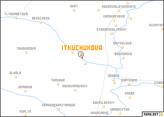 map of Itkuchukova