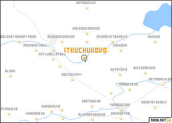 map of Itkuchukovo