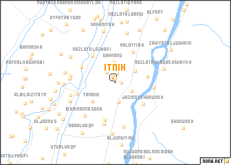 map of Iţnīh