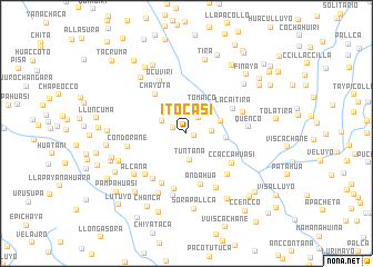 map of Itocasi