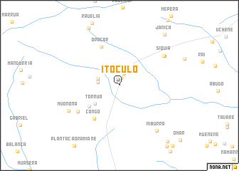 map of Itoculo