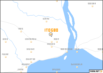 map of Itogbo