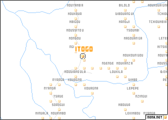 map of Itogo