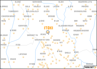map of Itoki