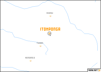 map of Itomponga