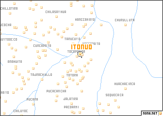 map of Itoñuo