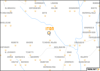 map of Iton