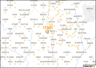 map of Itori