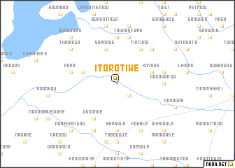 map of Itorotiwé