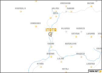 map of Itota