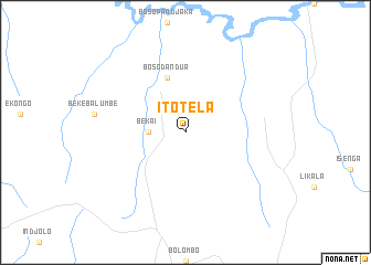 map of Itotela