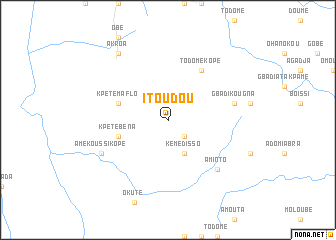 map of Itoudou