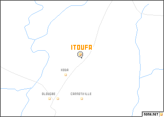 map of Itoufa