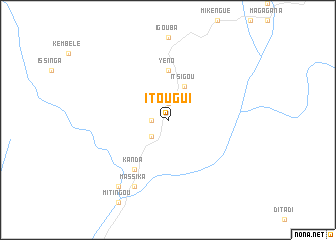 map of Itougui