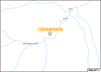 map of Itousanseng