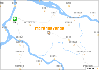 map of Ito-Yenge-Yenge