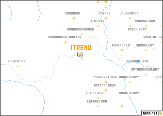 map of Itremo