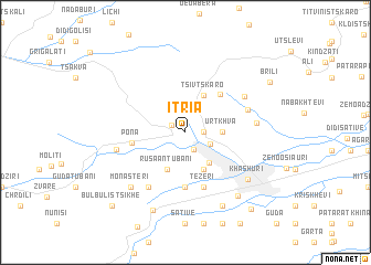 map of Itria