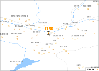 map of Itsa