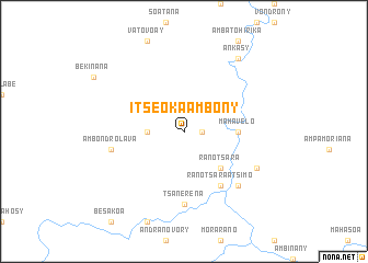 map of Itseoka Ambony