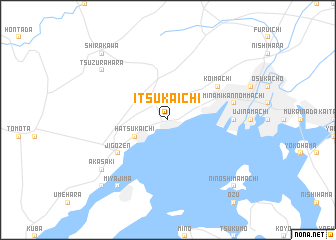 map of Itsukaichi
