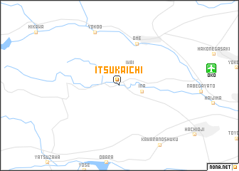 map of Itsukaichi