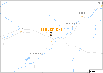 map of Itsukaichi