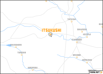 map of Itsukushi