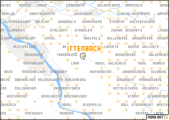map of Ittenbach