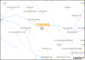 map of Ituerino