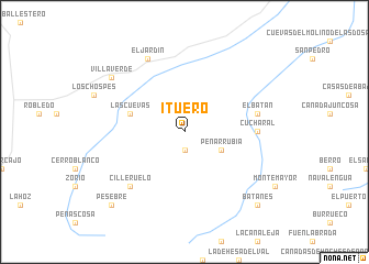 map of Ituero