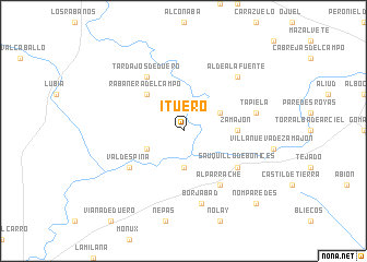 map of Ituero