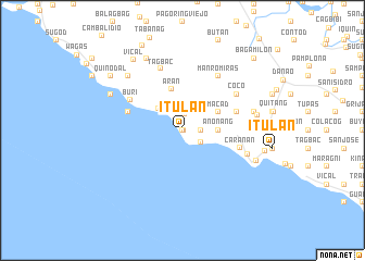 map of Itulan