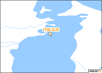 map of Itulilik