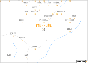 map of Itumkwel