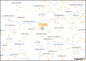 map of Ituña