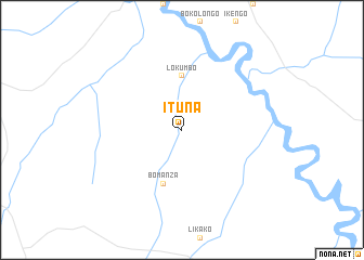 map of Ituna