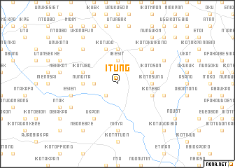 map of Itung